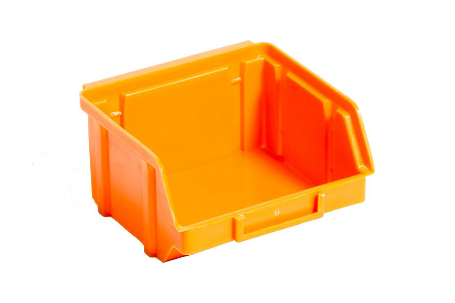 Ящик пластиковый 703 оранжевый